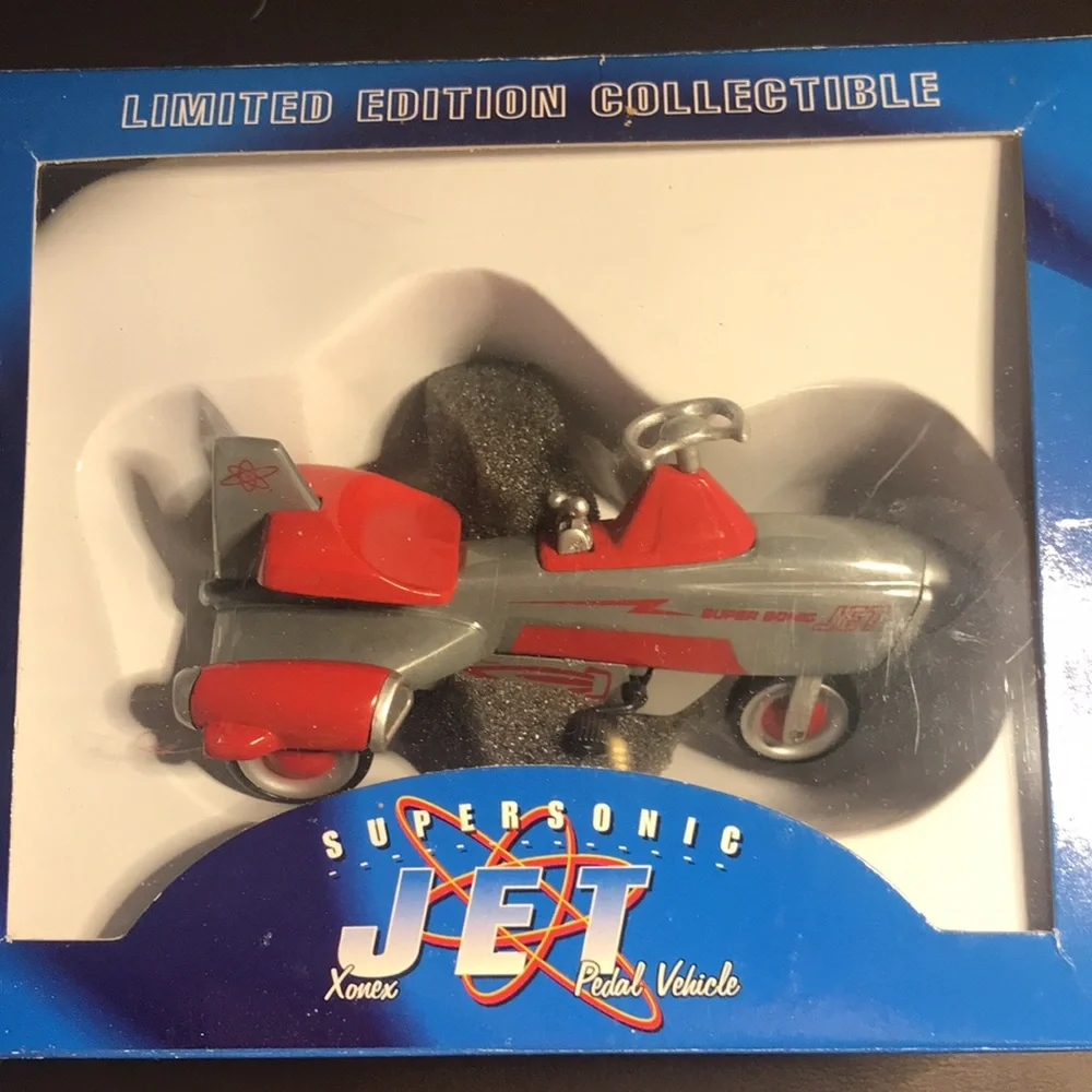 NWT Supersonic Jet Die-cast Limited Edition collectible pedal vehicle